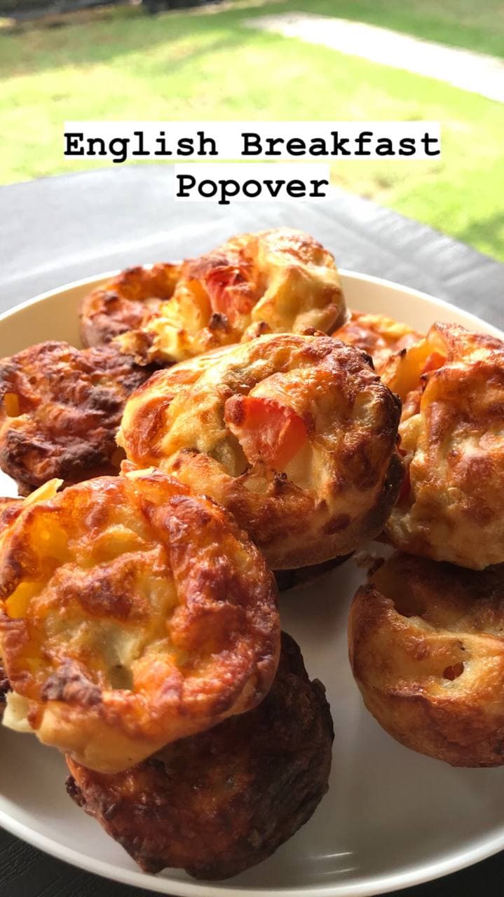 English Breakfast Popover Thermomix Diari Dapur