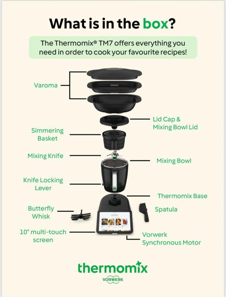 Thermomix TM7 Malaysia What's in the box
